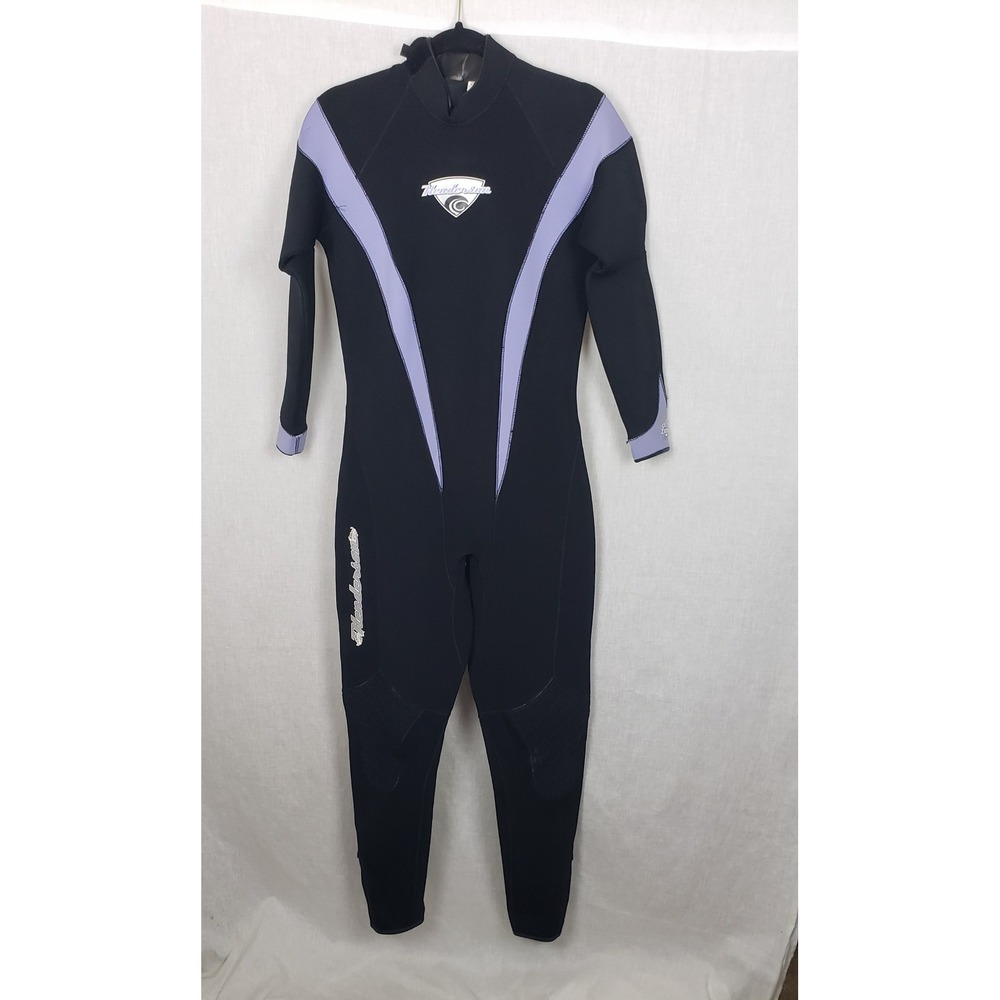 Henderson H2 Hyperstretch Womens Wetsuit Black Lavender Full Body 10 Watersports